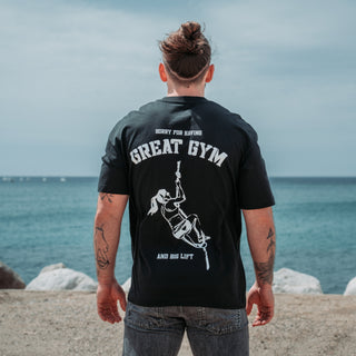 T Shirt Oversize Unisexe - Great Gym - Rope-Climb