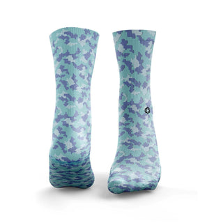 Chaussettes - Digital Camouflage Ocean Blue - Wodabox