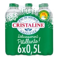 Eau cristaline gazeuse (50Cl)