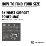 RX WRIST SUPPORT POWER MAX - Support de Poignet Max