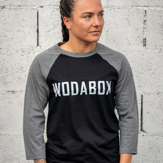 Raglan Baseball Unisexe - Classic Logo Wodabox - Wodabox