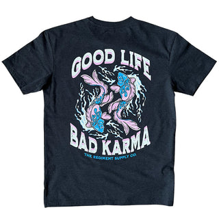 T-Shirt - Unisexe - Good Life Bad Karma - Oversized