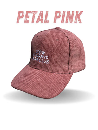 Casquette côtelée - Petal Pink