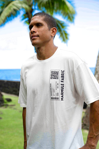 T SHIRT OVERSIZE “BOARDING PASS AT2305”