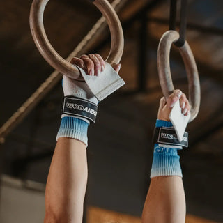 PACK MANIQUES GYMGRIP + WRISTBANDS MAT + SAC DE RANGEMENT