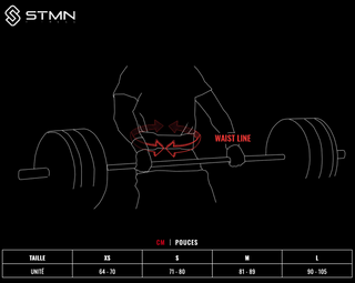 Ceinture d'haltérophilie - Core - STMN FITNESS