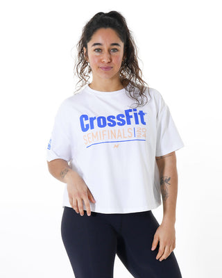 CrossFit® Baggy Top Map - FAR EAST THROWDOWN overSized crop top