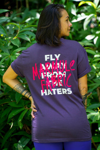 T SHIRT OVERSIZE “FLY AWAY FROM THE HATERS”