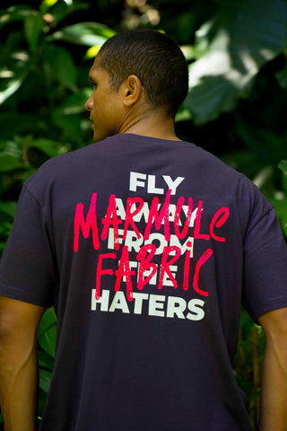 T SHIRT OVERSIZE “FLY AWAY FROM THE HATERS”