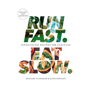 Livre "run fast, eat slow" - shalane flanagan