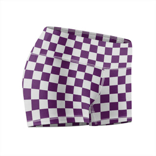 Booty - Comp Short 2.5 - Checker Orchid