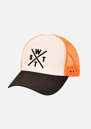 Casquette Tribe - Black Fluo Orange