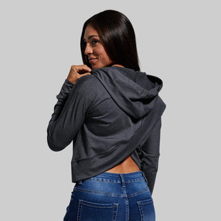 BORN PRIMITIVE - CRISS CROSS CROP HOODIE - Wodabox