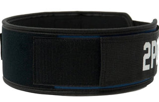 Ceinture d'haltérophilie - Navy Velcro Patch