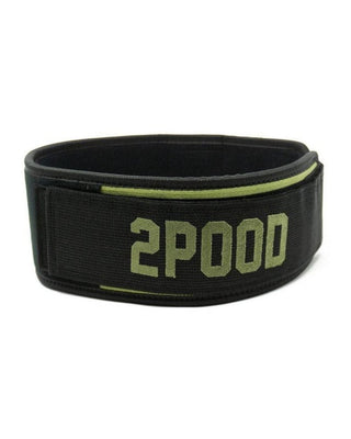 Ceinture d'haltérophilie - Velcro patch Green - Wodabox