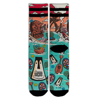 Chaussettes - Tiki Surf - Wodabox