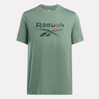 Reebok Identity Motion Printed T-Shirt Green