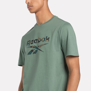 Reebok Identity Motion Printed T-Shirt Green