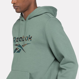 Sweat à capuche avec logo camouflage Reebok Identity Motion