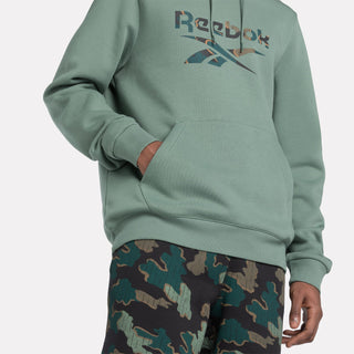 Sweat à capuche avec logo camouflage Reebok Identity Motion