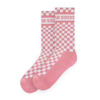 Chaussettes - Pink Checkerboard
