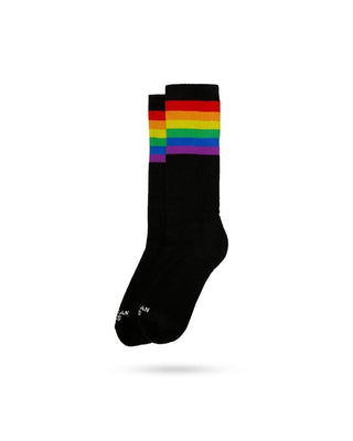 Chaussettes rainbow pride - mid high