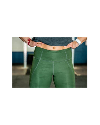 Legging - lift and lounge (army green) 23"
