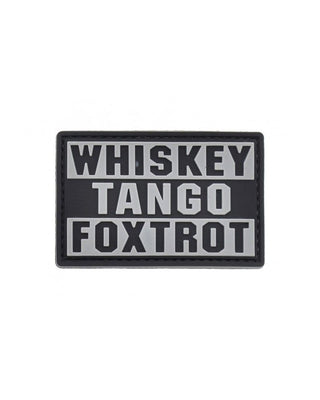 Patch velcro - whiskey tango foxtrot